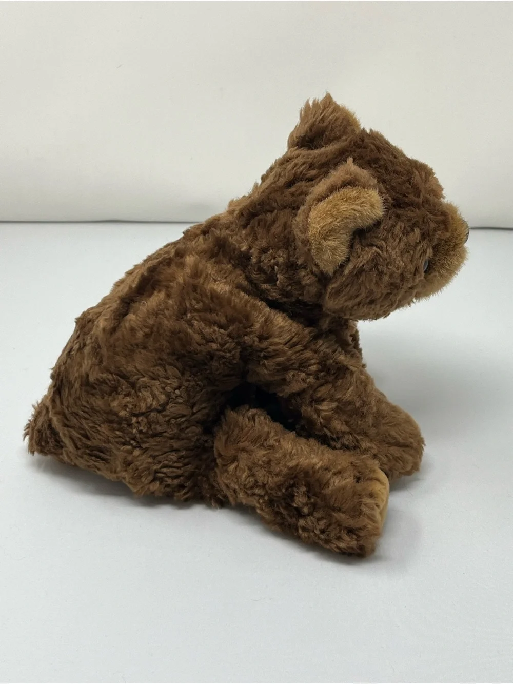Vintage 1996 TY Cocoa Brown Bear Beanie Buddy Plush Teddy 11” Collectible Cute